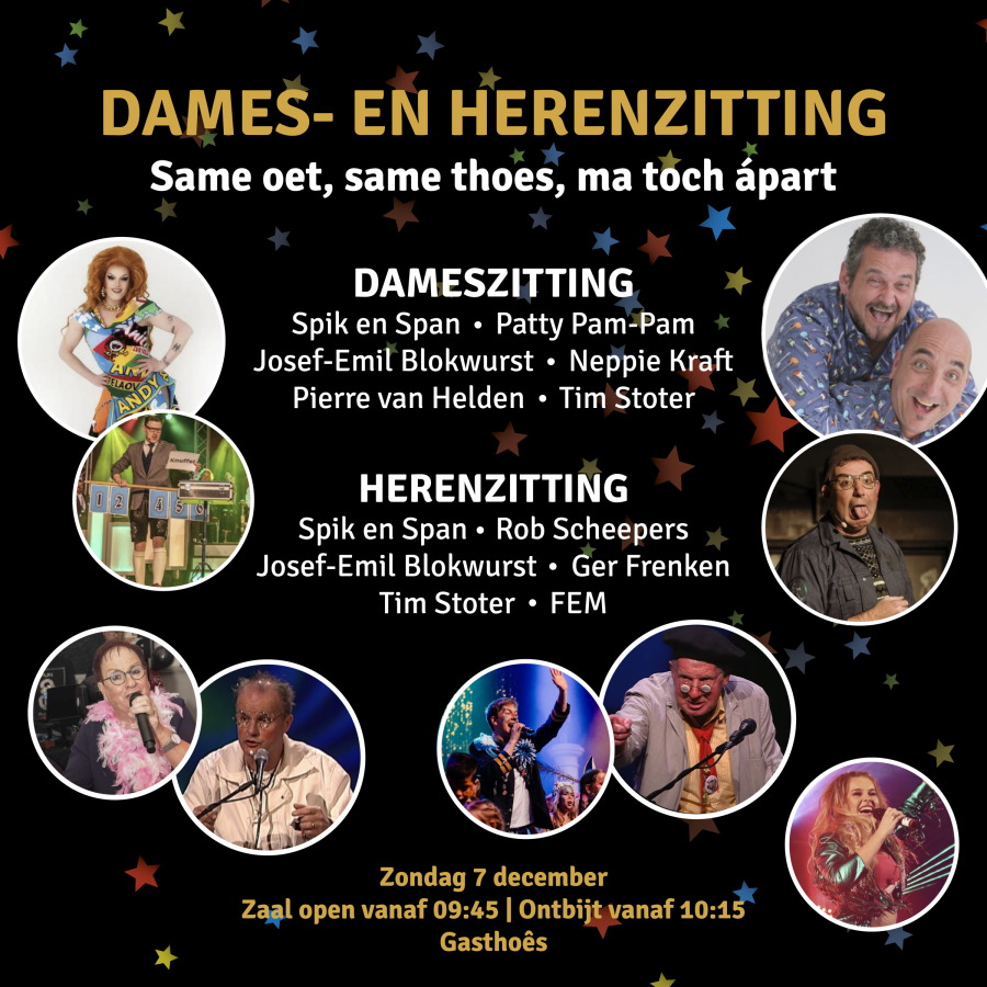 Programma zitting